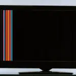 Cómo fijar líneas verticales en la pantalla del televisor