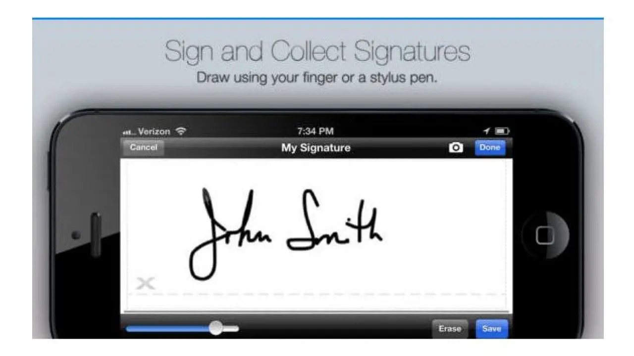 Cómo firmar documentos en el iPhone 8