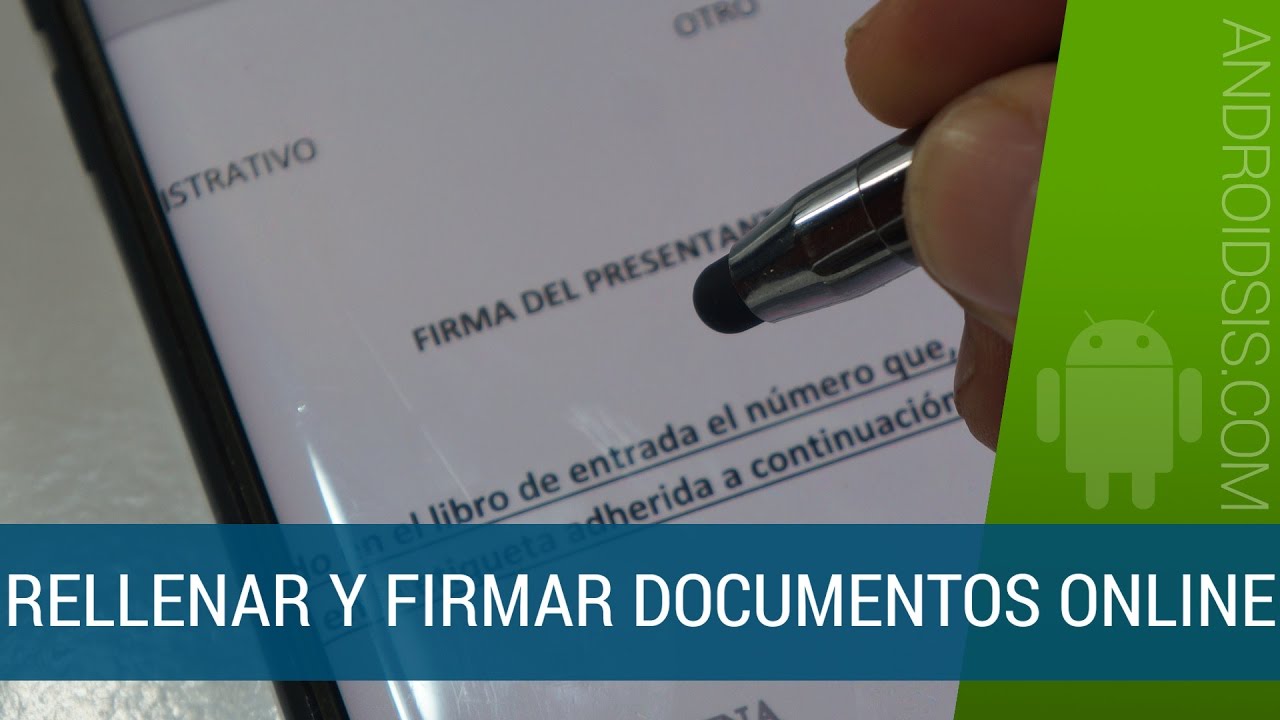 Cómo firmar electrónicamente documentos por teléfono 30