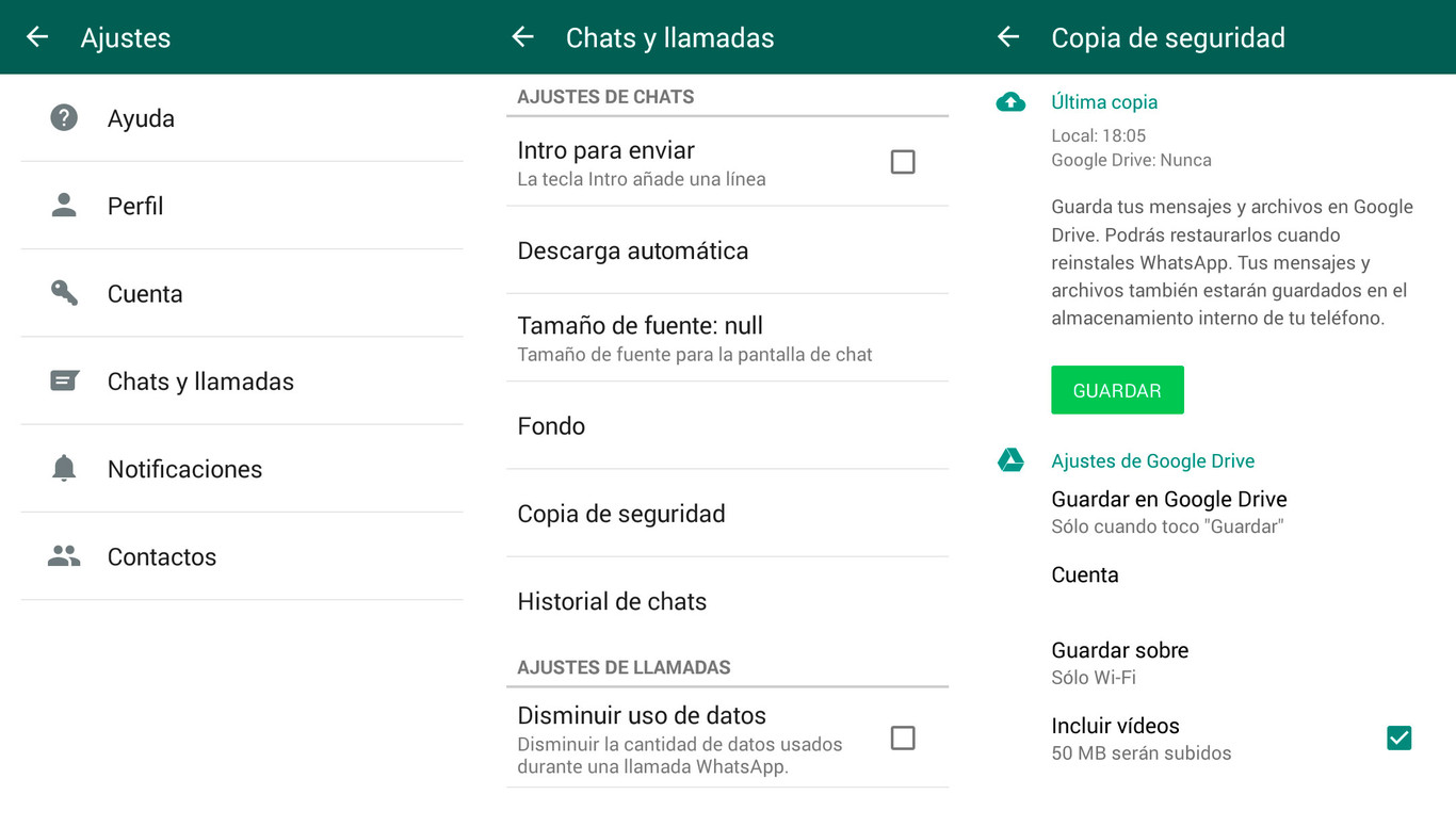 Cómo guardar el historial de chat de WhatsApp 18