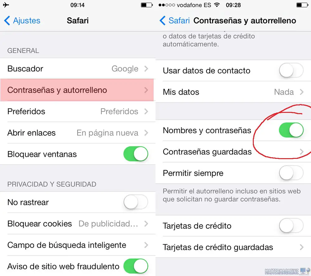 Cómo hacer que Safari guarde la contraseña en el iPhone 16