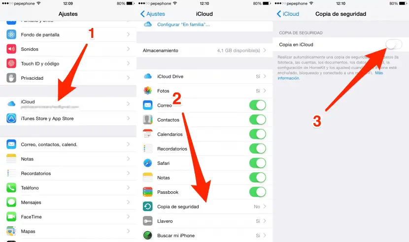 Cómo hacer una copia de seguridad de la música en iCloud 1