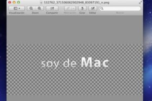 Cómo hacer una imagen transparente con vista previa en Mac 16