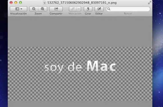 Cómo hacer una imagen transparente con vista previa en Mac 14