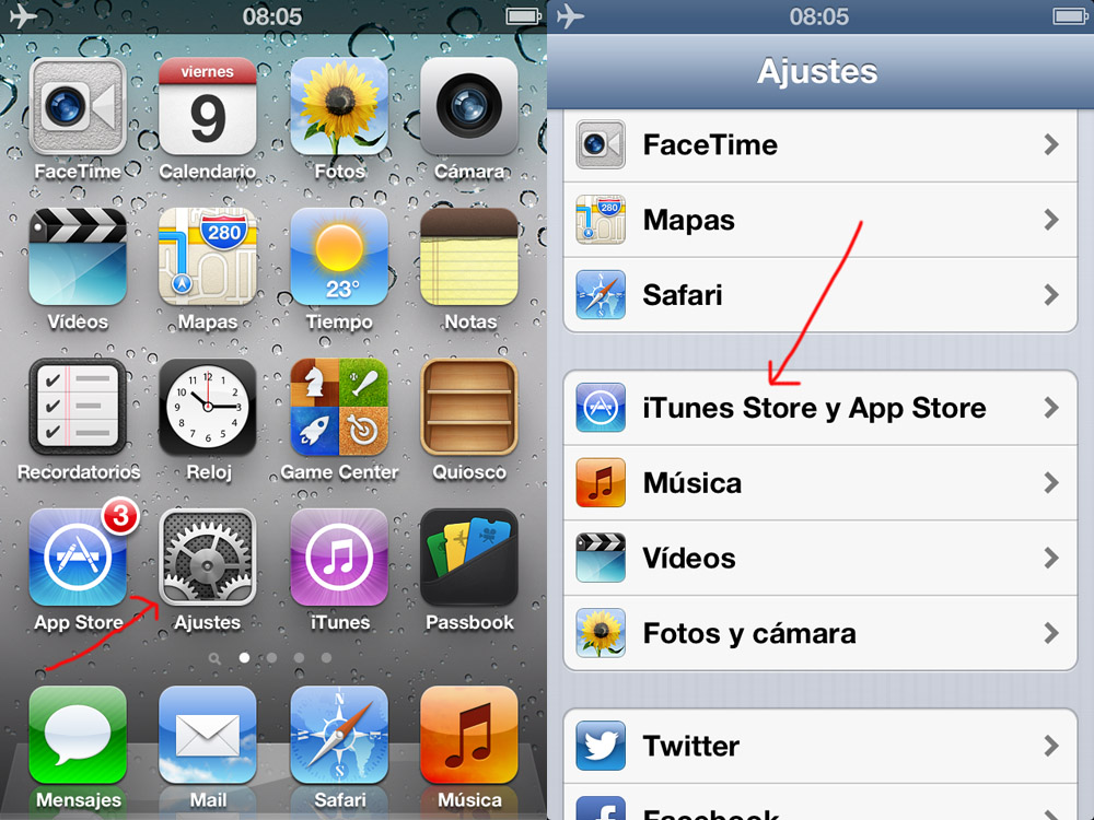 Cómo instalar aplicaciones de iPhone en el iPad 5