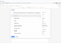 Cómo instalar fuentes personalizadas en Google Docs 8