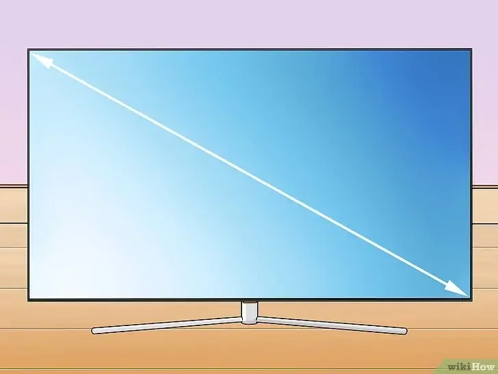 Cómo medir una pantalla de televisión 12