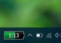 Cómo mostrar el porcentaje de batería restante en Windows 10 13