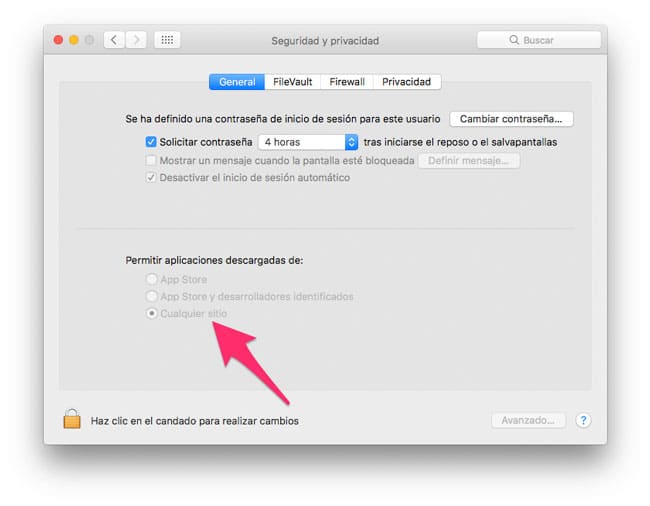 Cómo permitir aplicaciones desde cualquier lugar en Mac 5