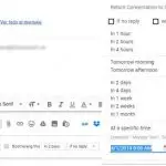 Cómo programar Gmail para que envíe mensajes más tarde