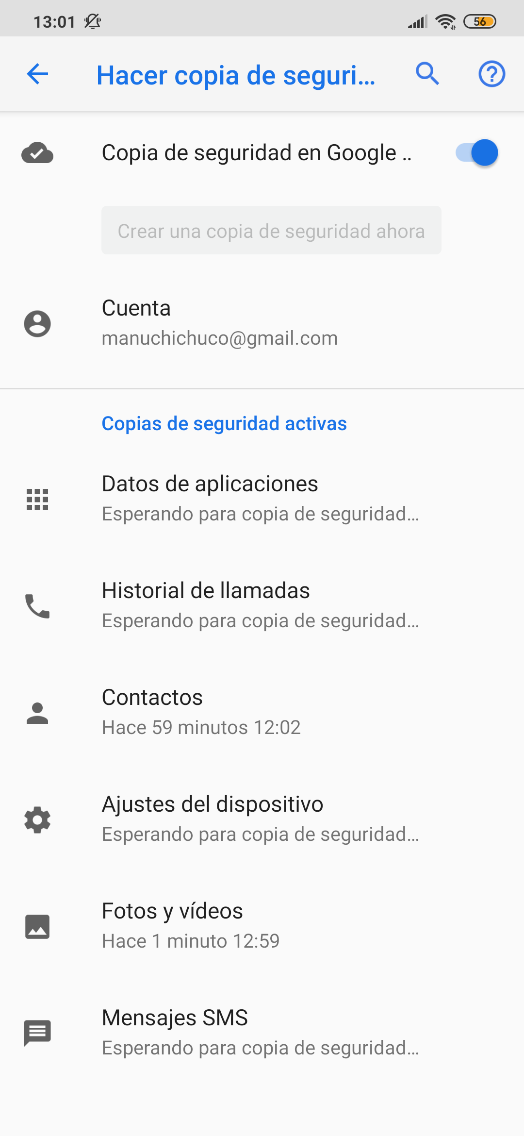 Cómo realizar una copia de seguridad de la cuenta de Gmail 1