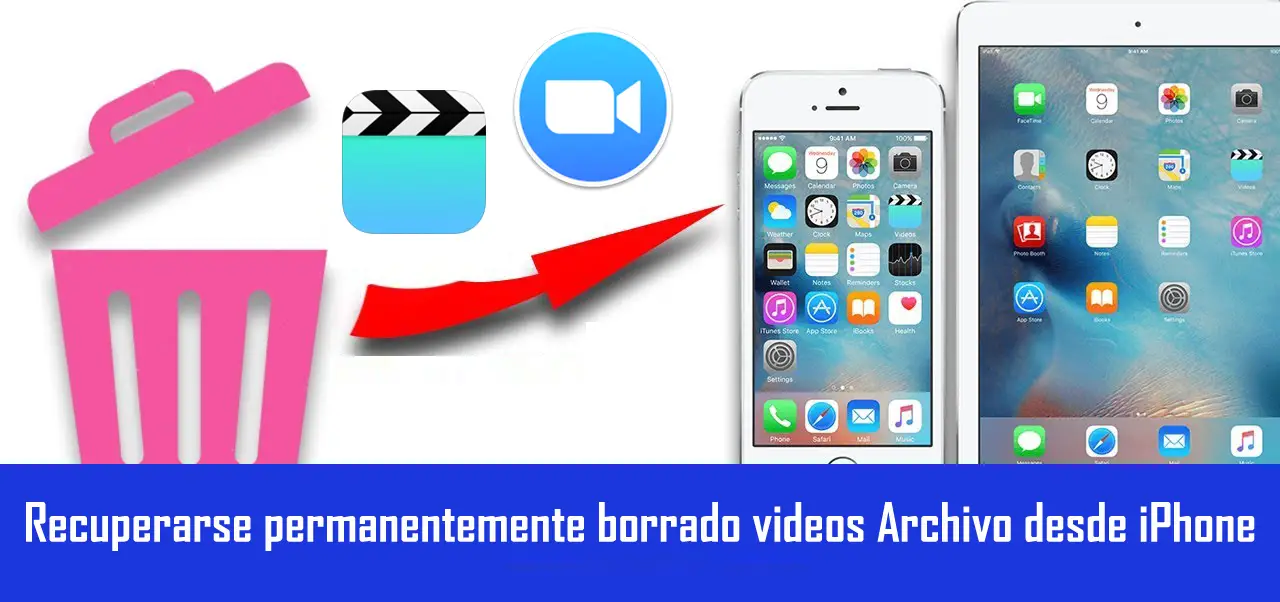 Cómo recuperar los vídeos borrados permanentemente en el iPhone 1