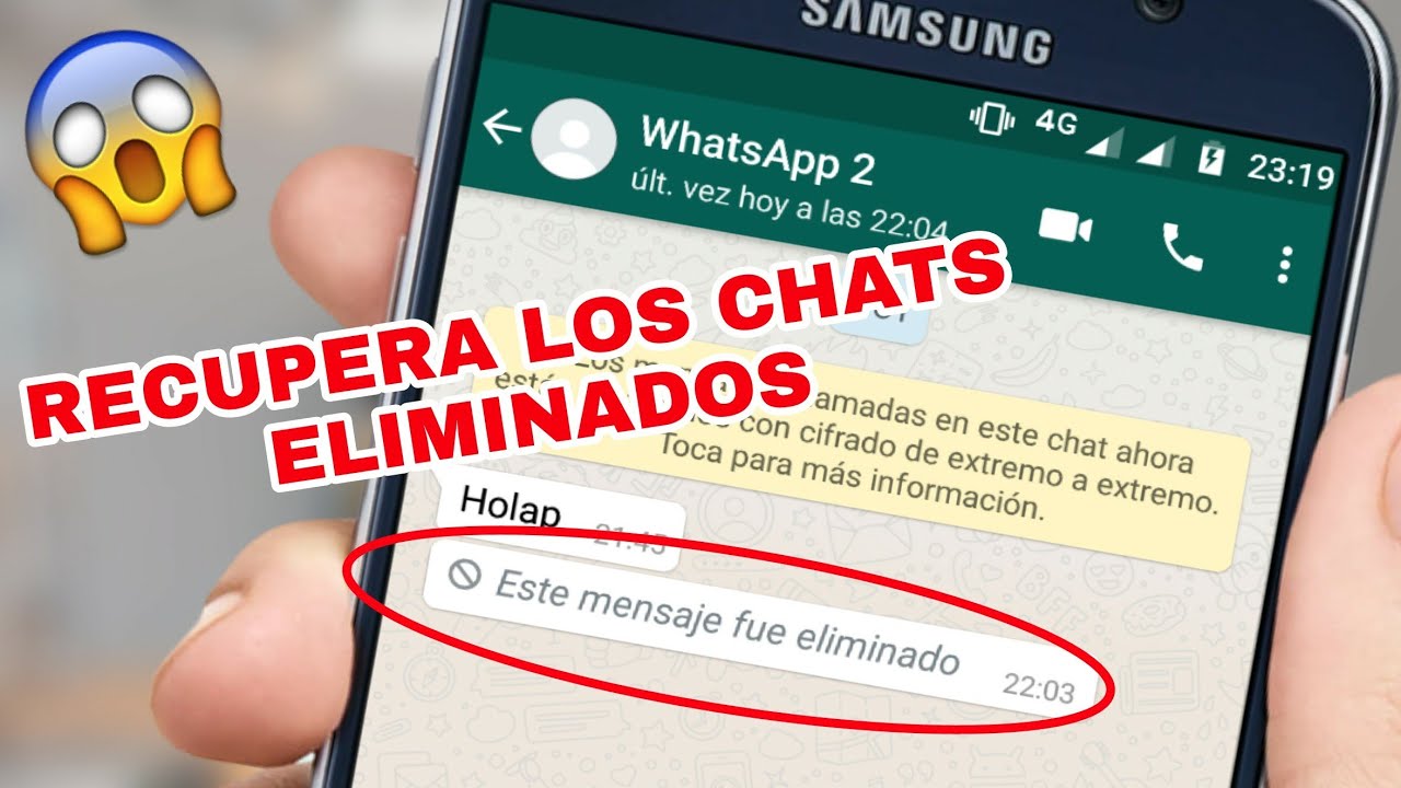 Cómo recuperar mensajes borrados en WhatsApp 19