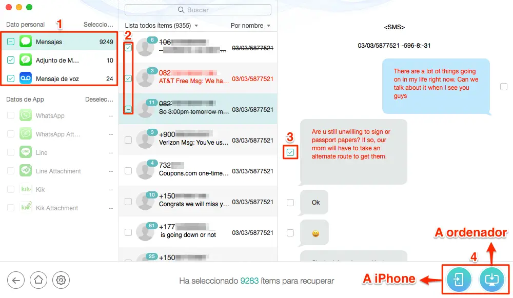 Cómo recuperar mensajes de texto borrados en el iPhone 13