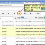 Cómo reenviar varios mensajes a la vez en Gmail