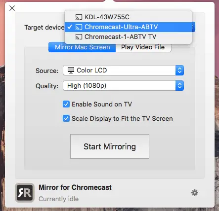Cómo reflejar Mac a Chromecast 12