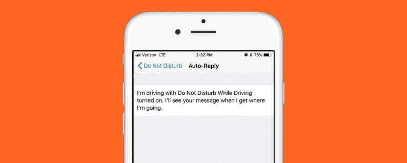 Cómo responder automáticamente al texto en el iPhone 1