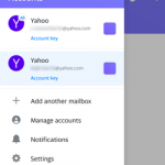 Cómo salir de la aplicación de Yahoo Mail en el iPhone