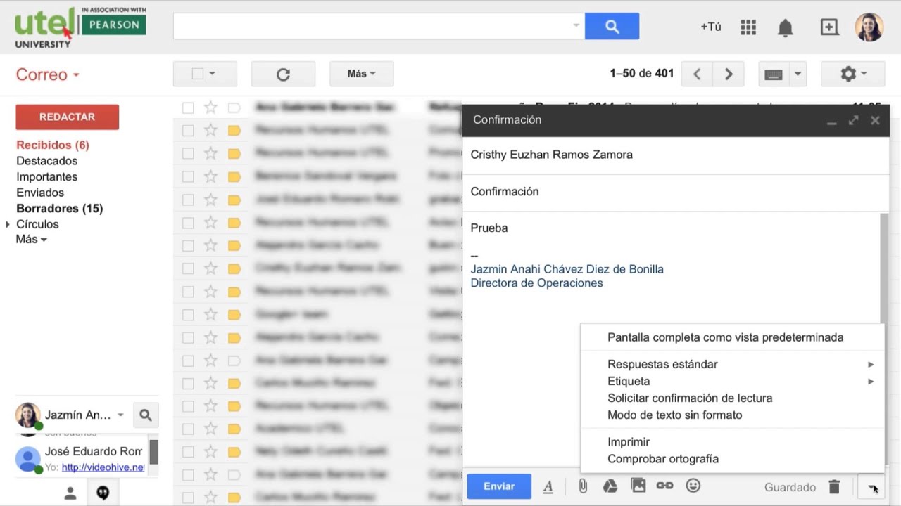 Cómo solicitar la lectura del recibo en Gmail 29
