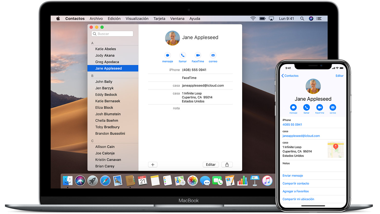 Cómo transferir contactos del Mac al iPhone 22