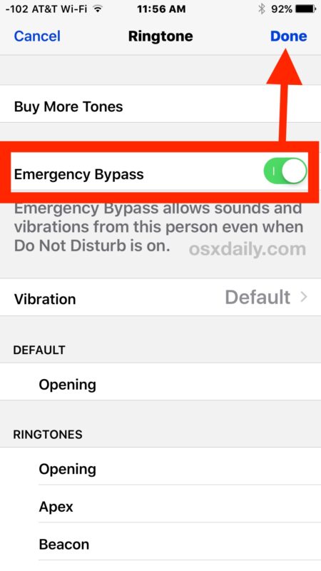 Cómo usar el bypass de emergencia en el iPhone 22