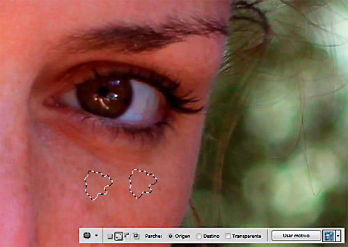 Cómo usar el parche en Photoshop 12