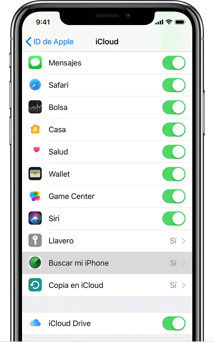 Cómo usar Encontrar mi iPhone para localizar un iPhone perdido 1