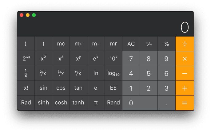 Cómo usar la calculadora en Mac 34