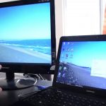 Cómo usar la computadora portátil como monitor de escritorio