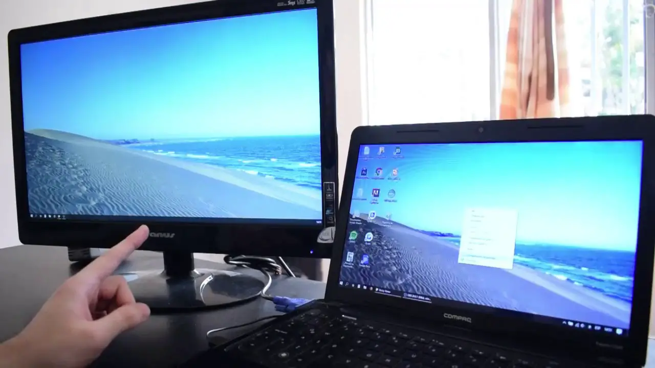 Cómo usar la computadora portátil como monitor de escritorio 24