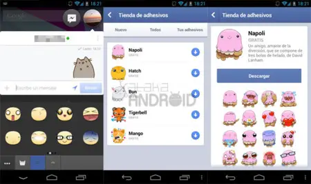 Cómo usar las pegatinas en el Facebook Messenger 19