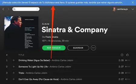 Cómo ver cuántas canciones tienes en la lista de reproducción de Spotify 1