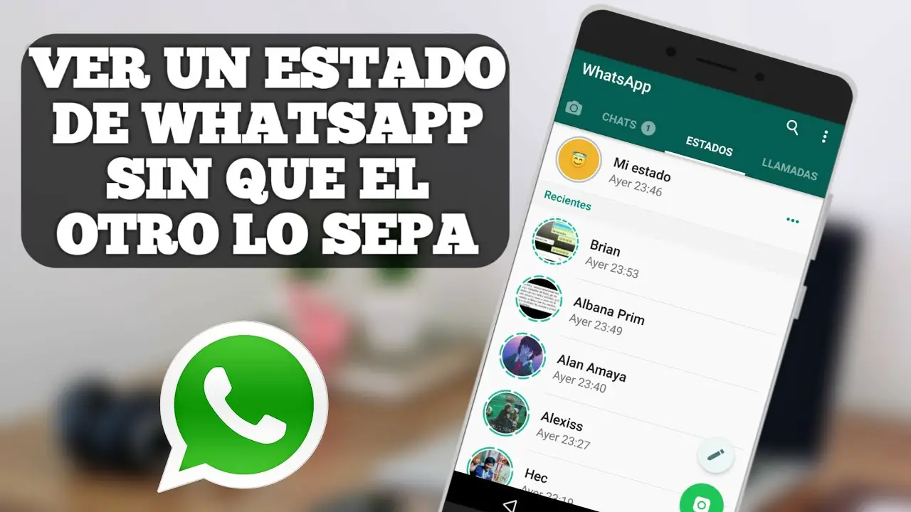 Cómo ver el estado de WhatsApp de alguien sin que sepa 11