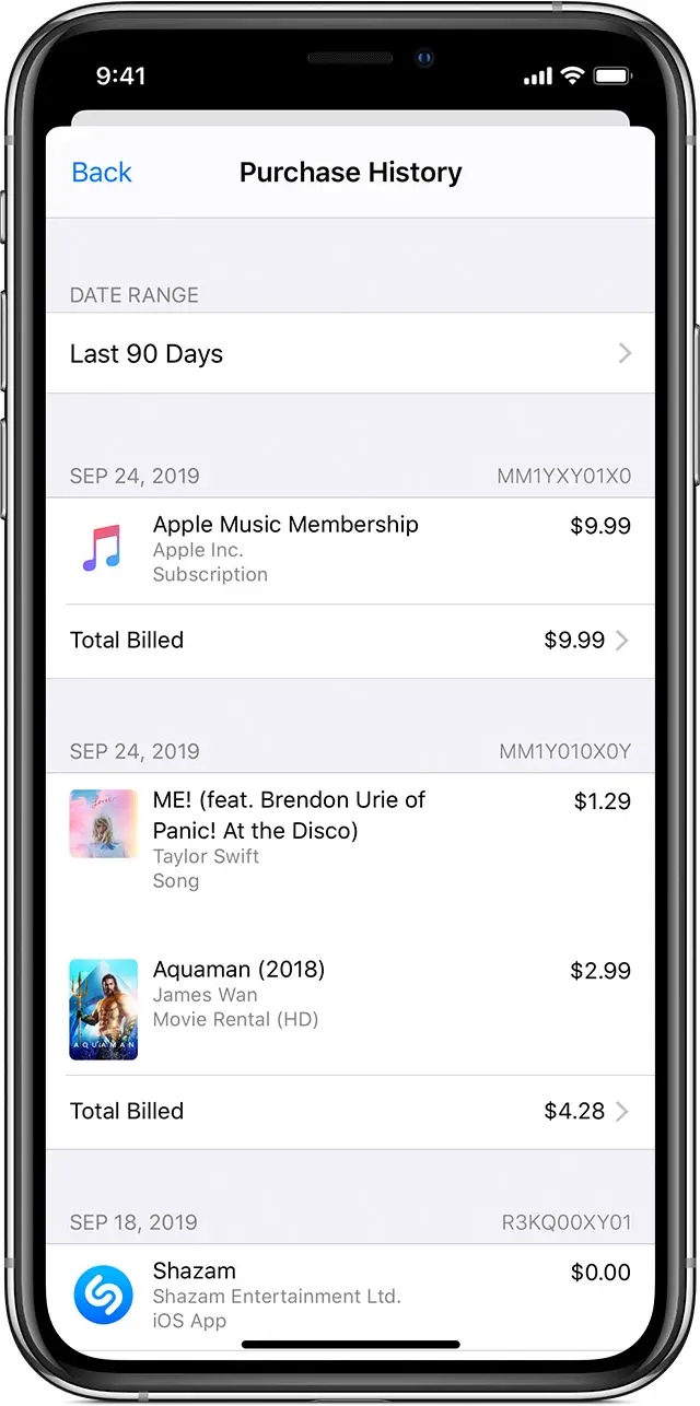 Cómo ver el historial de compras de iTunes sin iTunes 16