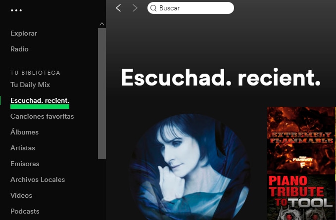 Cómo ver las canciones recientes en Spotify 42