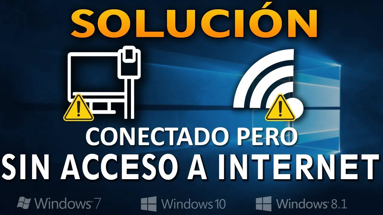 Conectado a Wi-Fi pero sin Internet en Windows 10 1