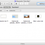 ¿Dónde están las capturas de pantalla guardadas en Mac