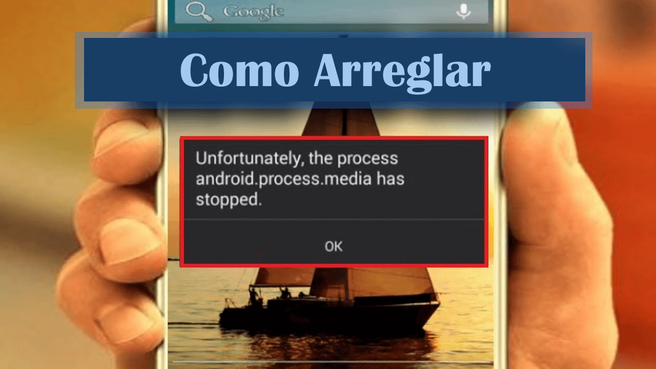 El proceso de reparación de los medios de comunicación de Android se ha detenido 1