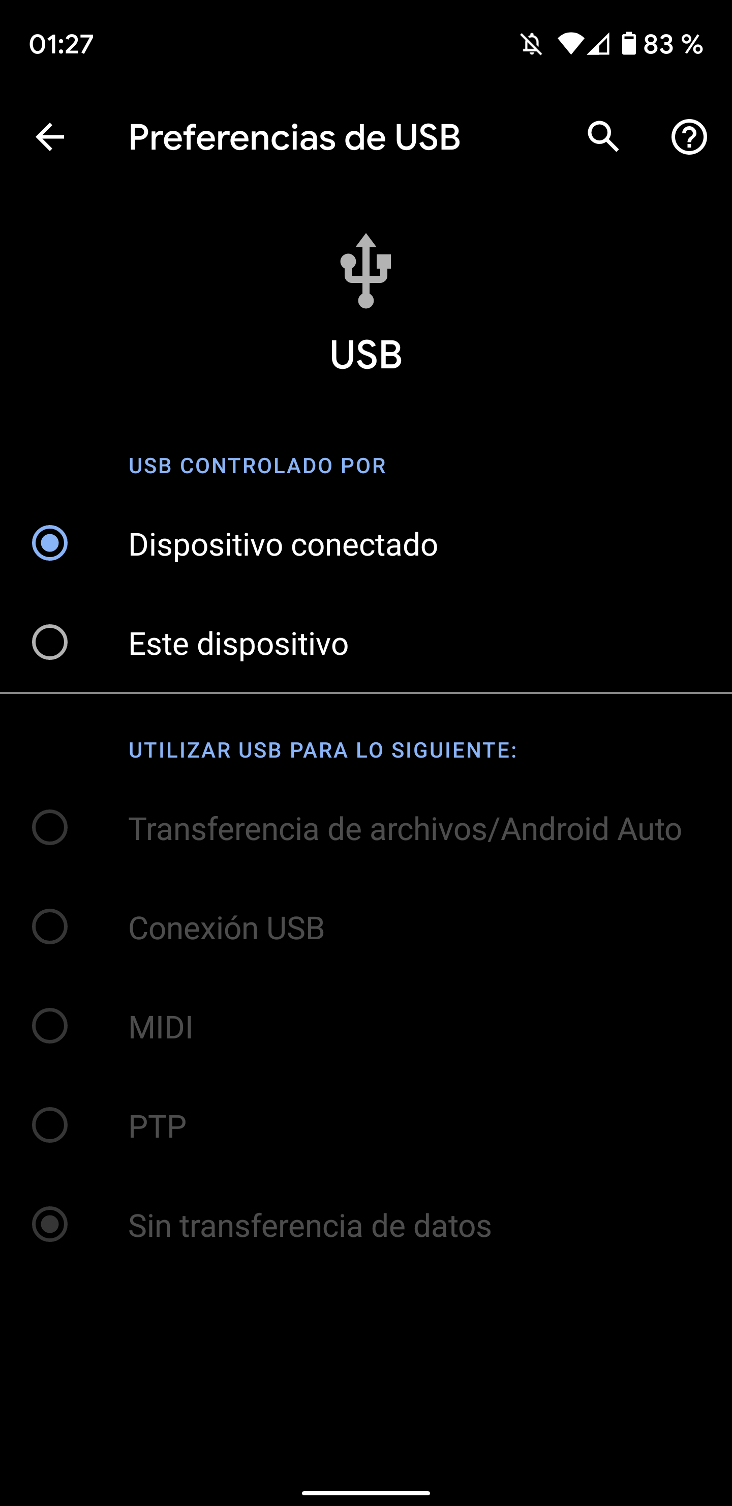 Fijar un dispositivo conectado al sistema no funciona 10