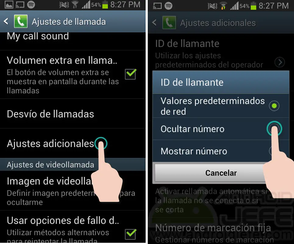 Fix no puede hacer llamadas salientes en Android 13