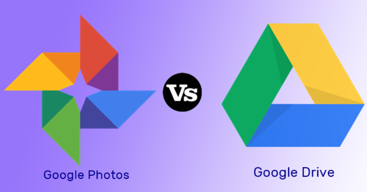 google photos vs google drive photos
