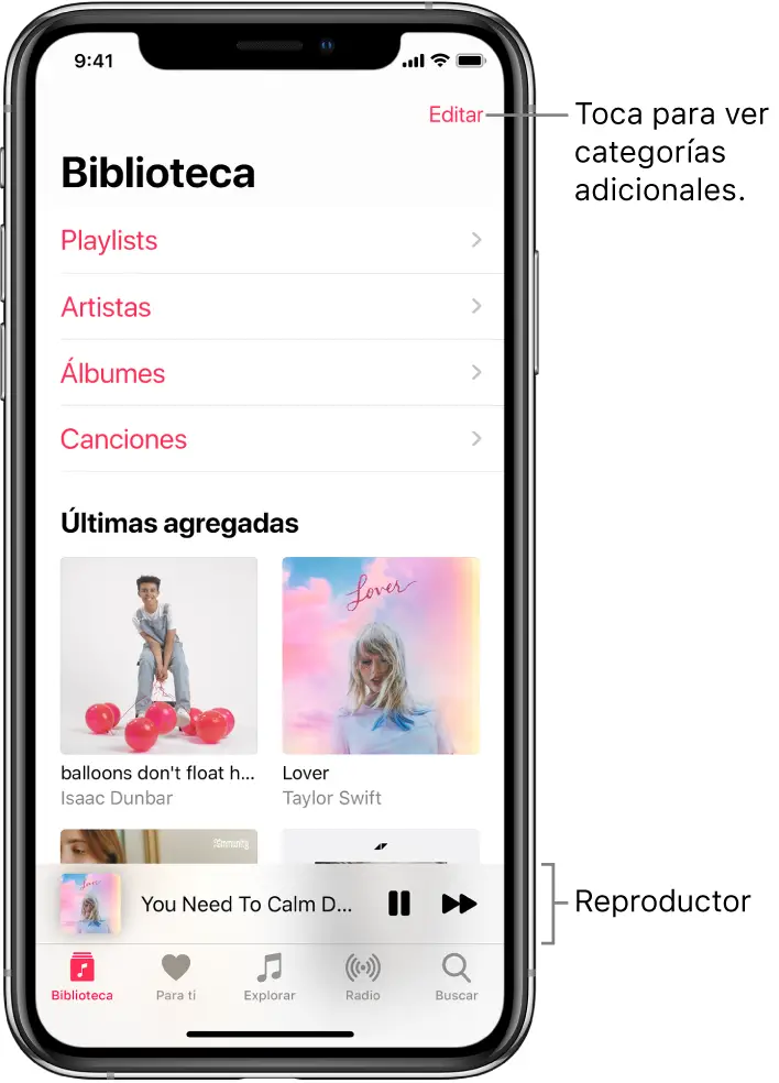 Las ilustraciones de los álbumes de iTunes no se muestran en el iPhone 1