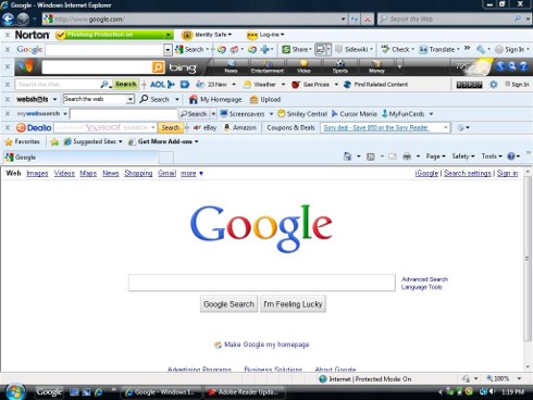 ¿Por qué Internet Explorer es tan lento? 24