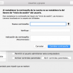 ¿Problemas para acceder a Mac? Crear una nueva cuenta de administrador