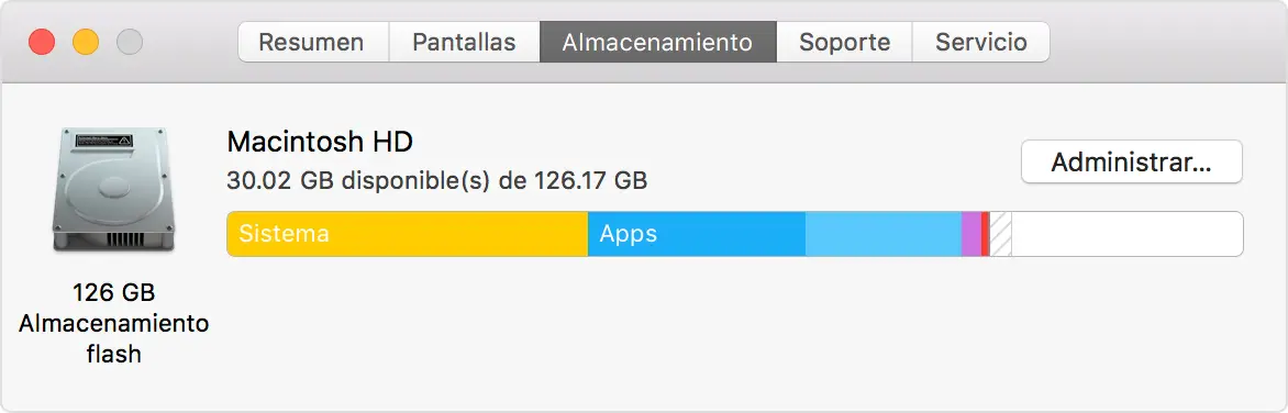 Qué es otro en el almacenamiento de Mac y cómo borrarlo 1