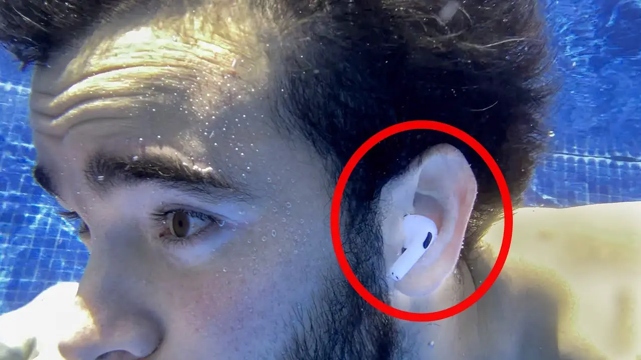 ¿Son los AirPods a prueba de agua? 1