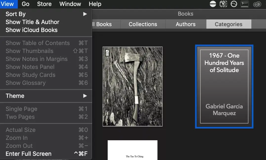 Cómo ocultar libros en iBooks 10