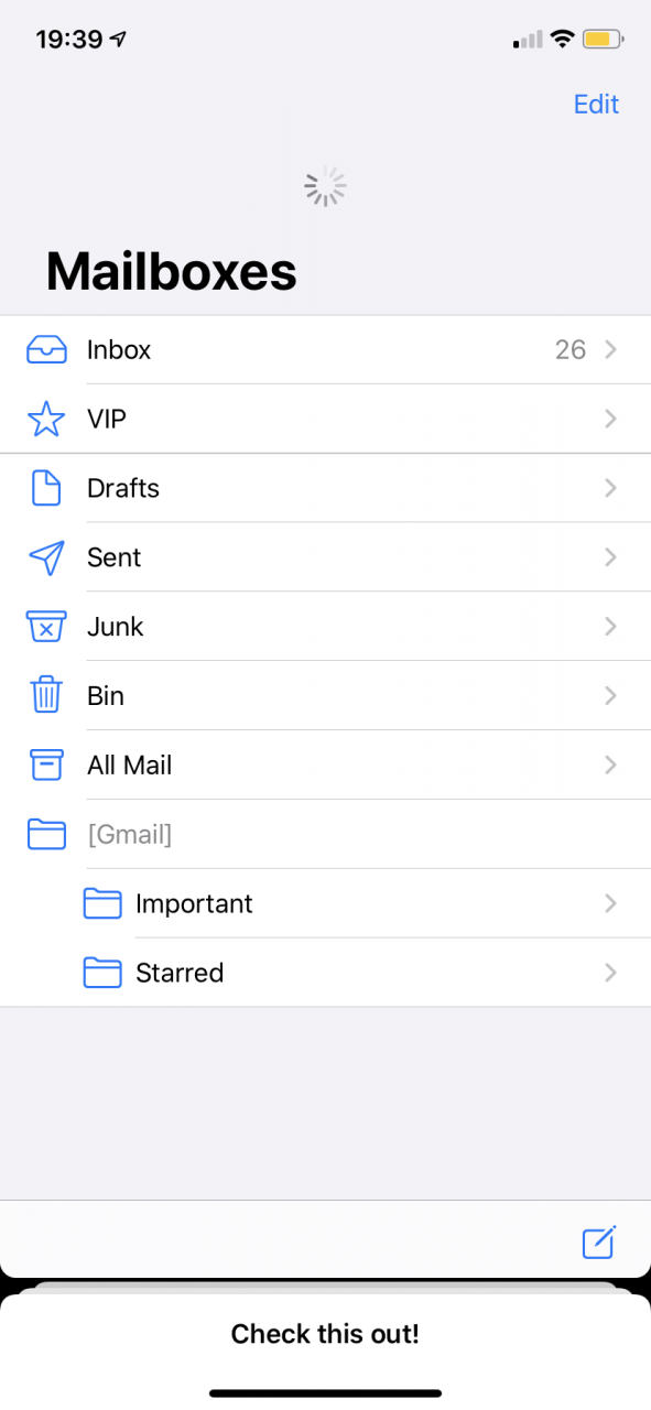 Cómo configurar el Zoho Mail en el iPhone o el iPad 8