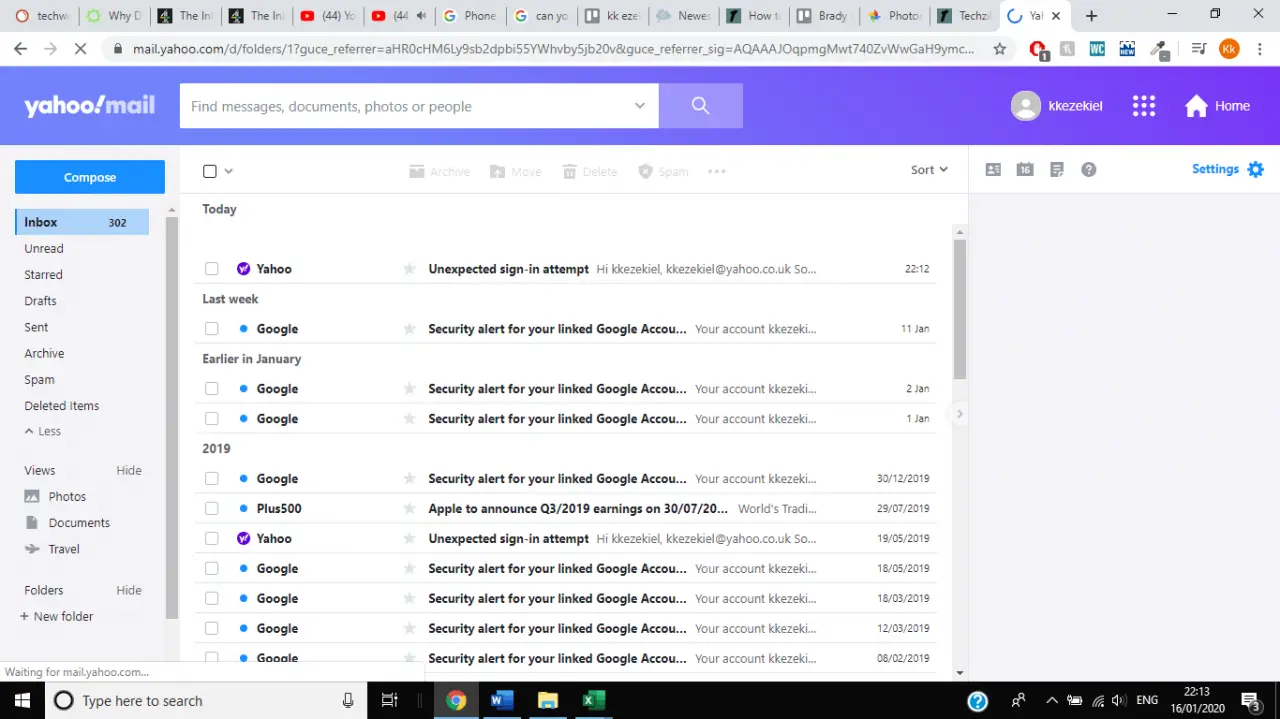 Cómo revisar la bandeja de entrada de Yahoo Mail 9