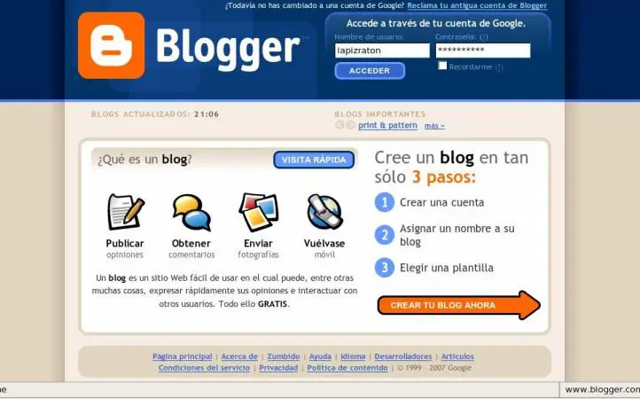 Cómo crear un blog en Blogger 36